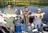 Striper fishing guide service